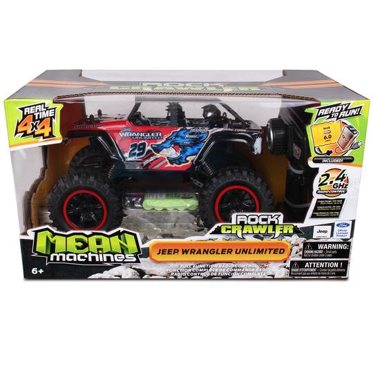 NKOK Mean Machines Rock Crawler RC Jeep Wrangler Unlimited